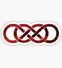 Doppelte Unendlichkeit - abc Rache Sticker