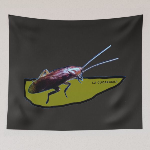 Item preview, La Cucaracha cockroach vermin insect animal pest survivor designed and sold by G-M-Designs.
