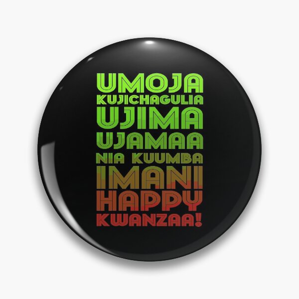 Item preview, African American 7 Principles Gift Kwanzaa Festive designed and sold by bentwellmean.