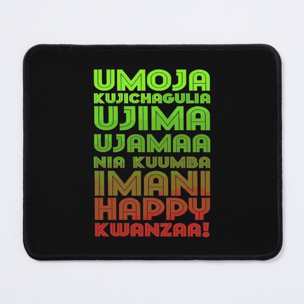 Item preview, African American 7 Principles Gift Kwanzaa Festive designed and sold by bentwellmean.