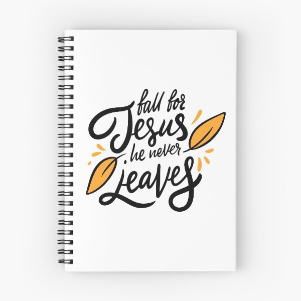 Item preview, Fall For Jesus He Never Leaves designed and sold by Iandems.