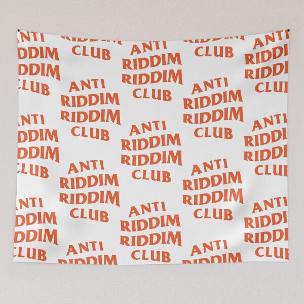 Item preview, Anti Riddim Riddm Club Orange Logo T-shirt  designed and sold by greal198.