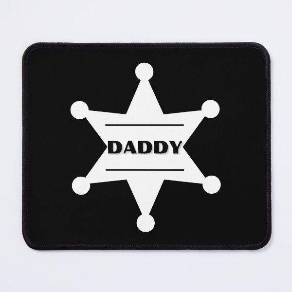 Item preview, Daddy White badge designed and sold by CaitU.