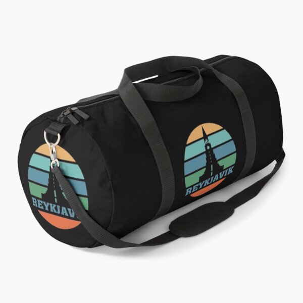 Item preview, Reykjavik Iceland Skyline Landmark Vintage Sunset Travel Souvenir designed and sold by TeeHome.