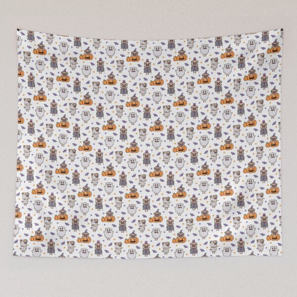 Item preview, Halloween pug dog designed and sold by Viaire.