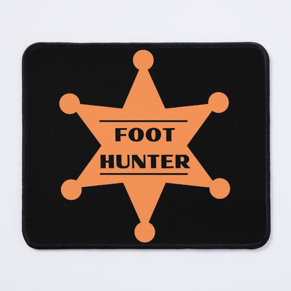 Item preview, Foot Hunter Orange Badge - Feet Fetish designed and sold by CaitU.