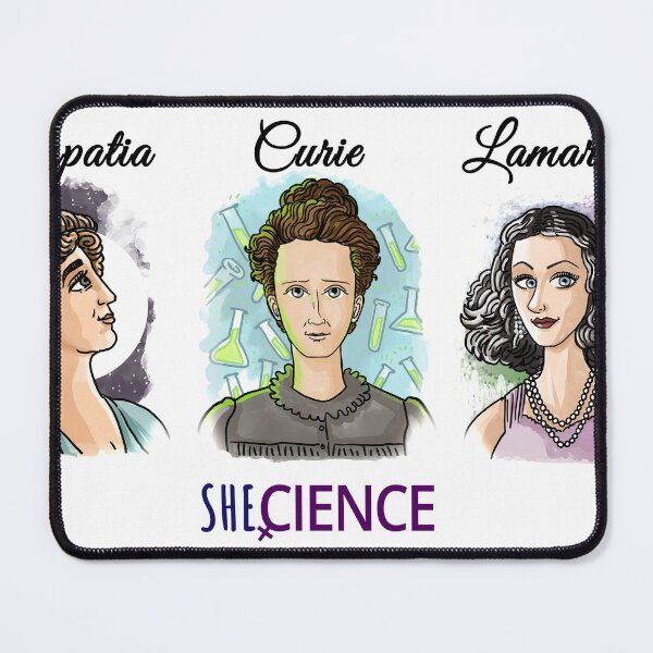 Item preview, Shecience Franklin Hypatia Curie Lamarr Lovelace designed and sold by Shecience.