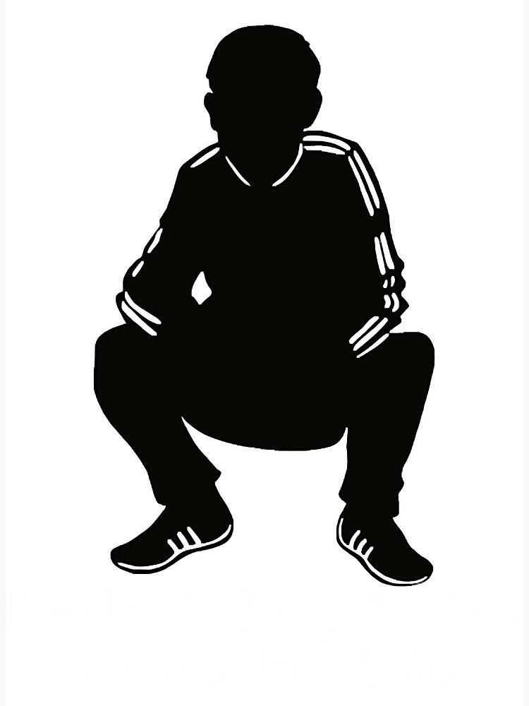 Slav Squat Gopnik Heels on the Ground Subculture | Greeting Card