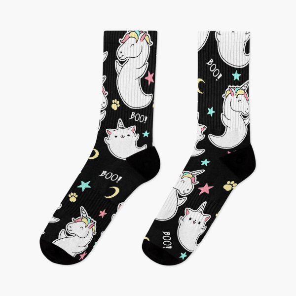 Item preview, Cute But Creepy Funny boonicorn caticorn pattern designed and sold by Ryuvhiel.