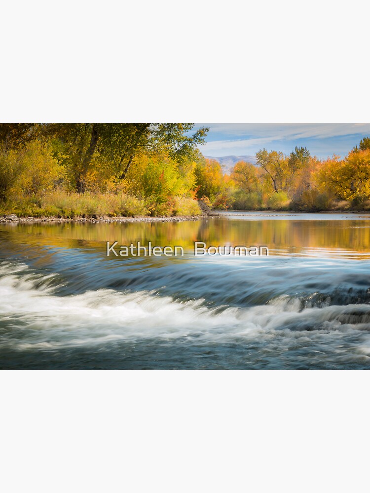 Boise River in the Fall by KathleenBowman