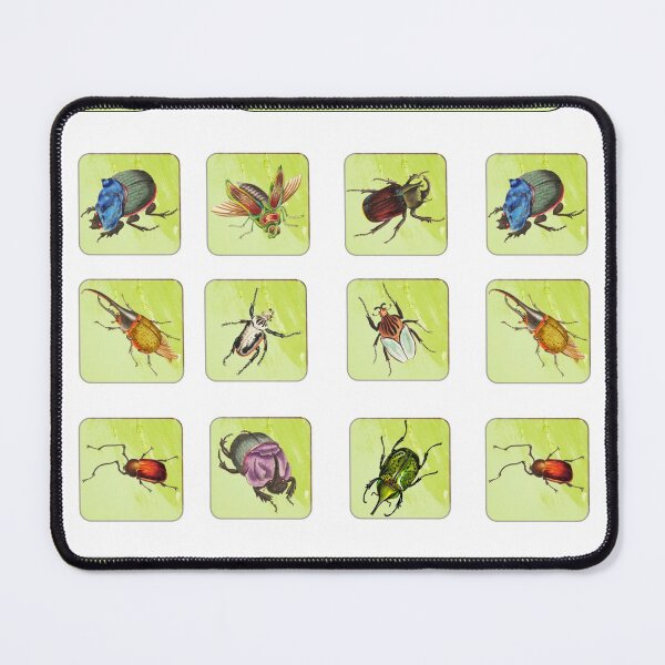 Item preview, Beetles Sticker Pack - Creepy Crawly Bugs! designed and sold by TheKingdomAttic.