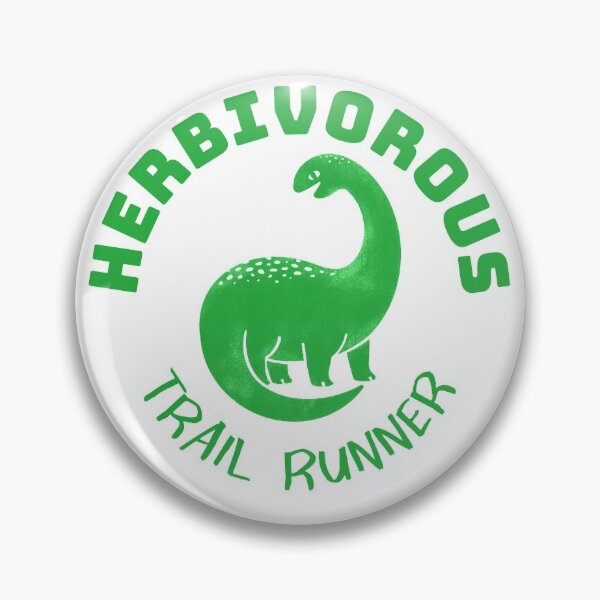 Item preview, Herbivorous trail runner tee designed and sold by lach3.