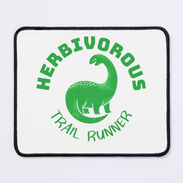 Item preview, Herbivorous trail runner tee designed and sold by lach3.