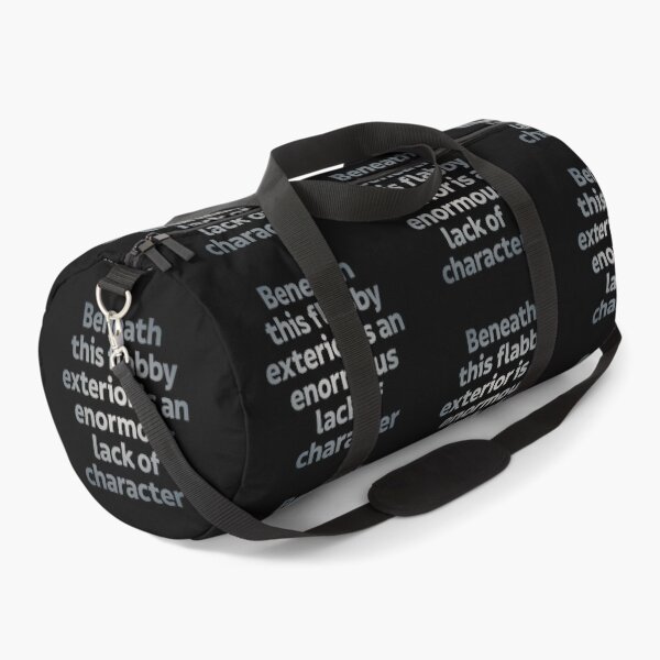 Item preview, Beneath this flabby exterior is an enormous lack of character. v.1 designed and sold by x1brett.