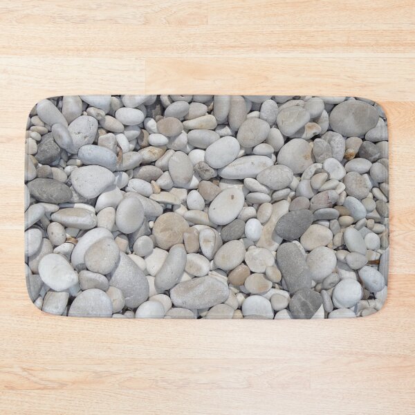 Item preview, Beautiful white pebble beach  designed and sold by Designbyfia.