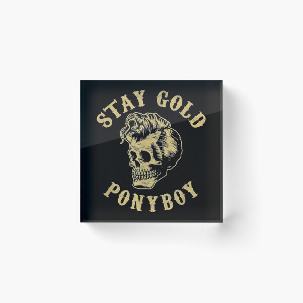 Item preview, Stay Gold Ponyboy designed and sold by danielleclh.