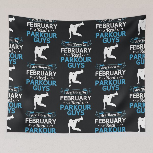 Item preview, Parkour Guy February Funny Design For Gift designed and sold by ConnoaPoint.