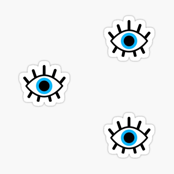Eyeball Stickers for Sale