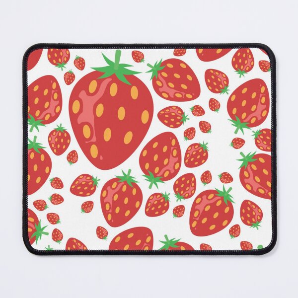 Item preview, strawberry seamless pattern designed and sold by Gurshnet68.