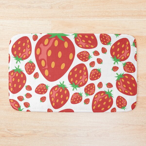 Item preview, strawberry seamless pattern designed and sold by Gurshnet68.