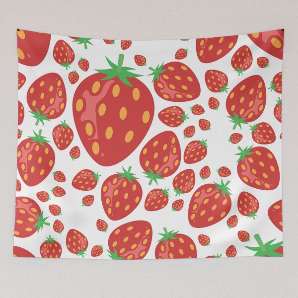 Item preview, strawberry seamless pattern designed and sold by Gurshnet68.