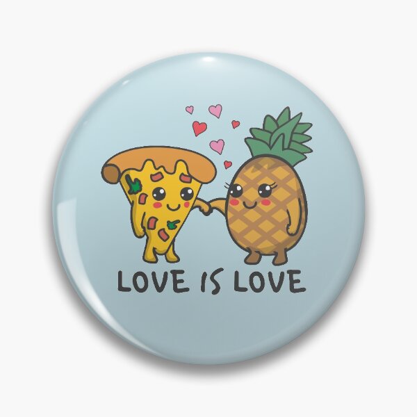Item preview, Pineapple Pizza Love Is Love Pride LGBTQ Supportive  designed and sold by alenaz.