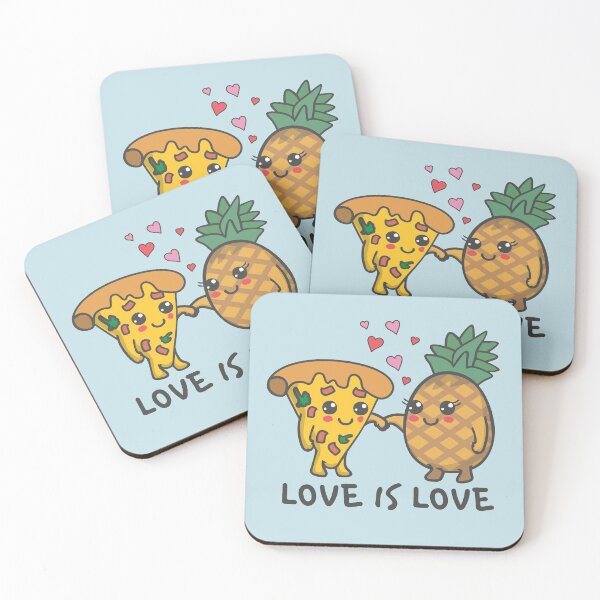 Item preview, Pineapple Pizza Love Is Love Pride LGBTQ Supportive  designed and sold by alenaz.