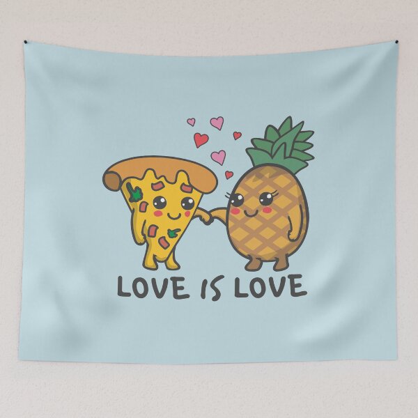 Item preview, Pineapple Pizza Love Is Love Pride LGBTQ Supportive  designed and sold by alenaz.