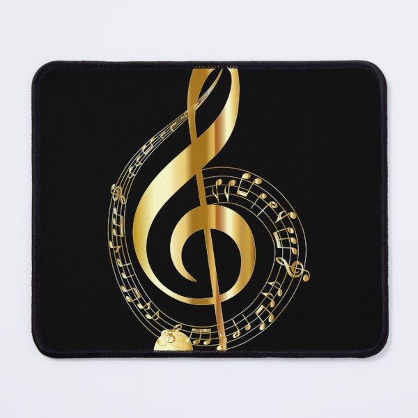 Item preview, Music Note Goldtone Treble Clef Musical Symbol for designed and sold by danielleclh.
