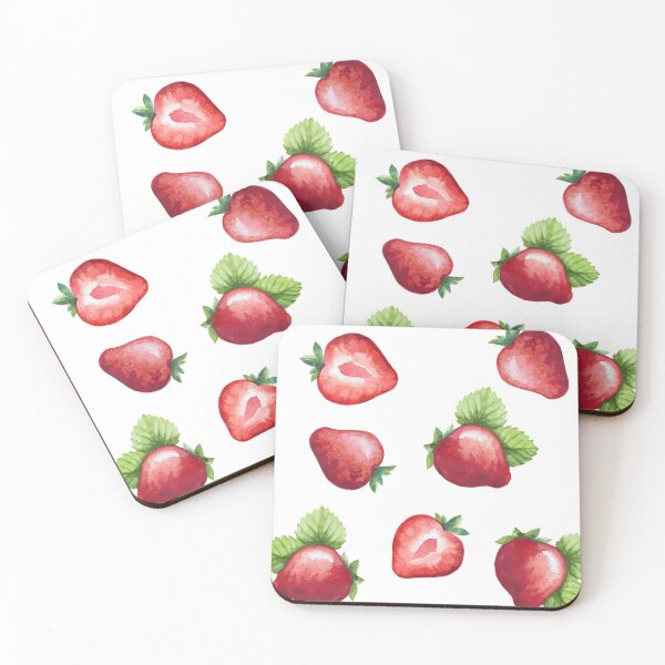 Item preview, strawberry seamless pattern designed and sold by Gurshnet68.