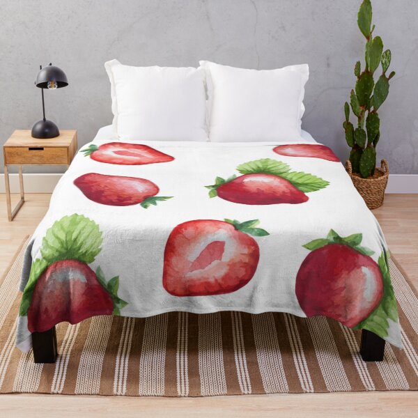 Item preview, strawberry seamless pattern designed and sold by Gurshnet68.