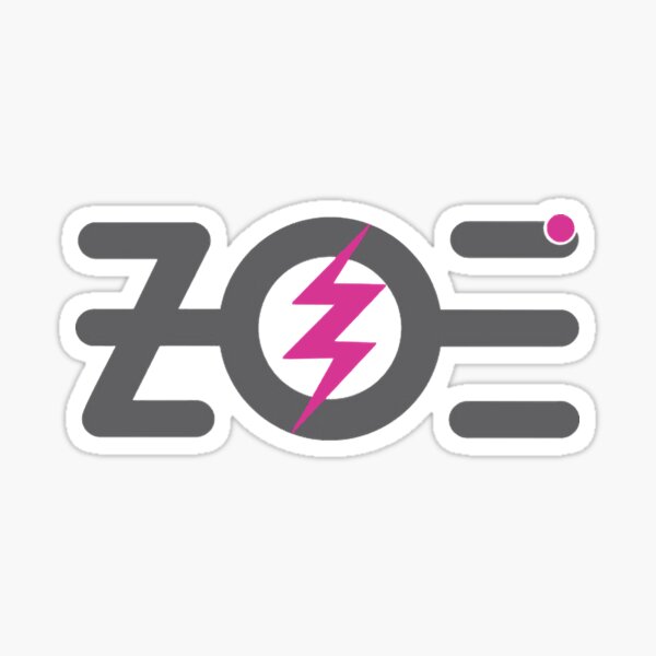 Pegatina «Zoe Band Español» de ExfordMerri1991 | Redbubble