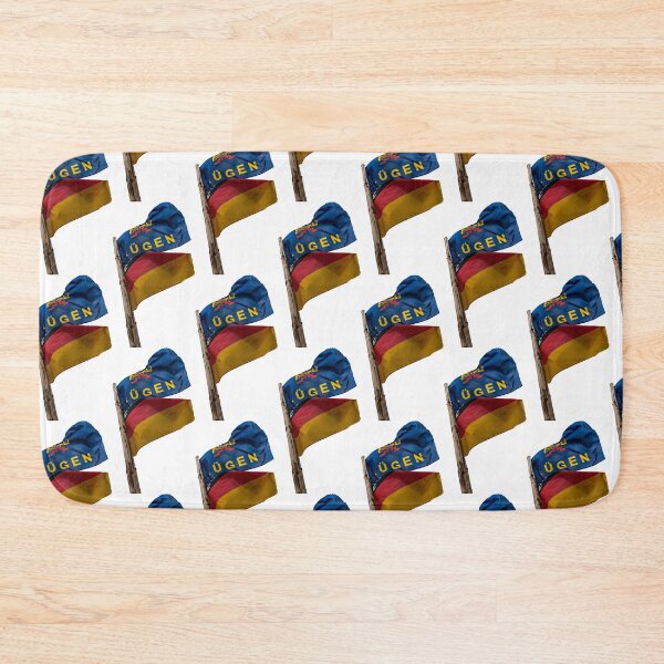 Item preview, The flag of the island of Ruegen with the German flag designed and sold by Ingo Gerlach.