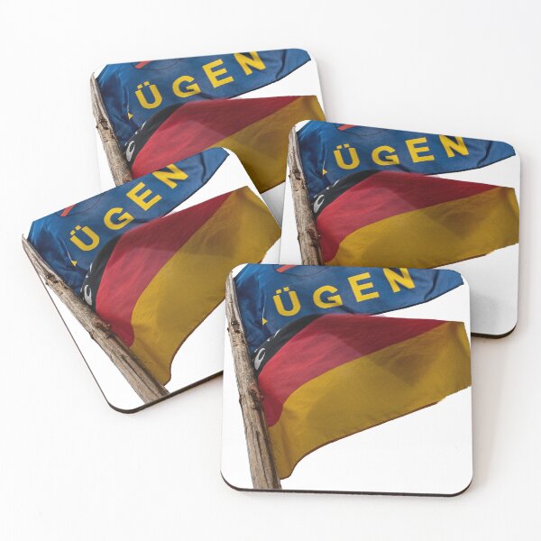 Item preview, The flag of the island of Ruegen with the German flag designed and sold by Ingo Gerlach.