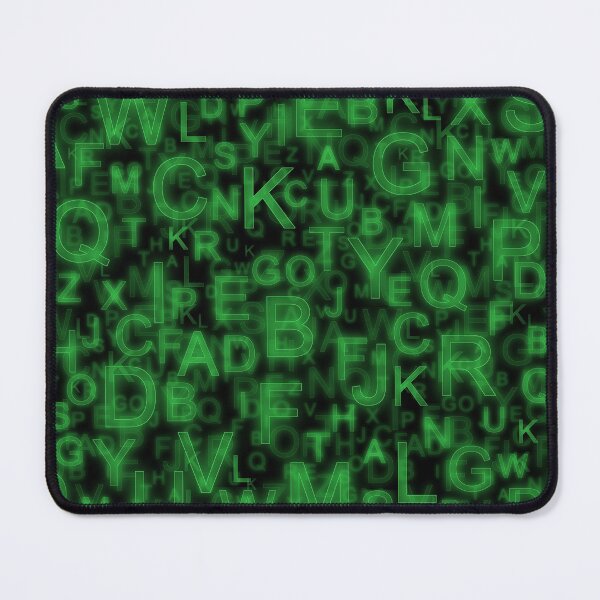 Item preview, Alphabet Green designed and sold by Colin Bentham.