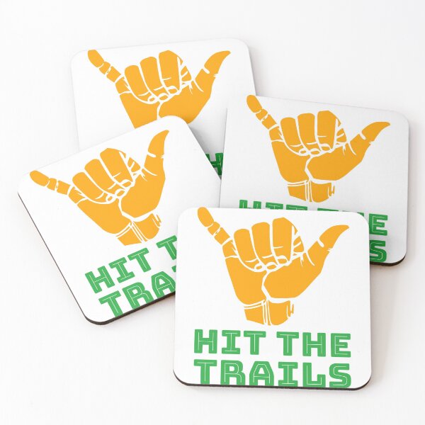 Item preview, Hit the trails tee designed and sold by lach3.