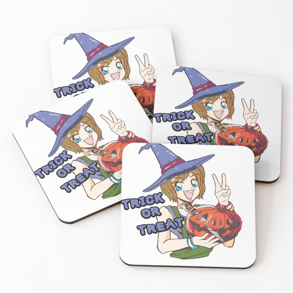 Item preview, Kawaii cute scary anime witch with pumpkin designed and sold by Merchandiser099.
