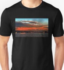 Nautical Bold Sunrise. Original exclusive photo art. Unisex T-Shirt