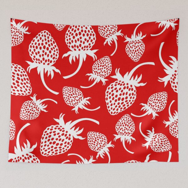 Item preview, strawberry seamless pattern designed and sold by Gurshnet68.