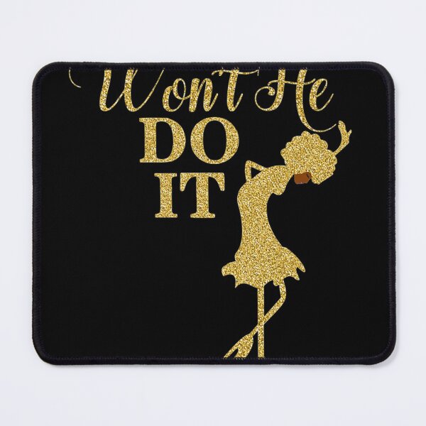 Item preview, African American Won't He Do It Gold designed and sold by danielleclh.