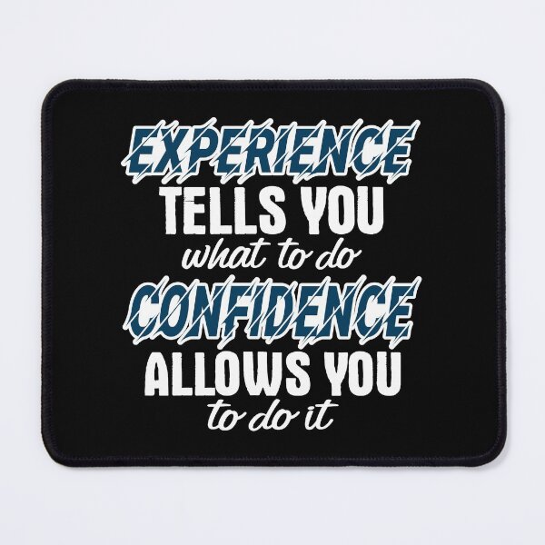 Item preview, Entrepreneur Inspirational Distressed Experience Tells What To Do Confidence Allows You To Do It designed and sold by Merchking1.