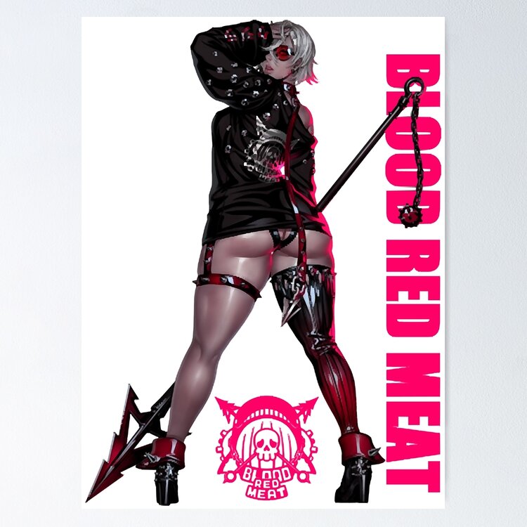 BLOOD RED MEAT  Sticker