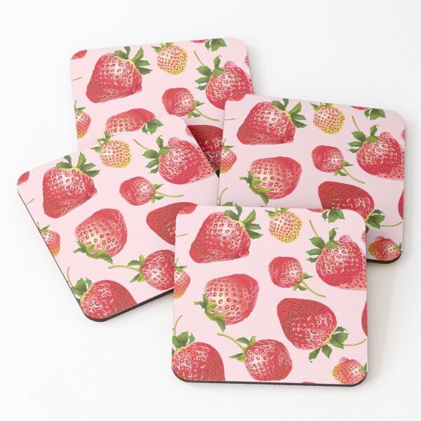 Item preview, strawberry seamless pattern designed and sold by Gurshnet68.