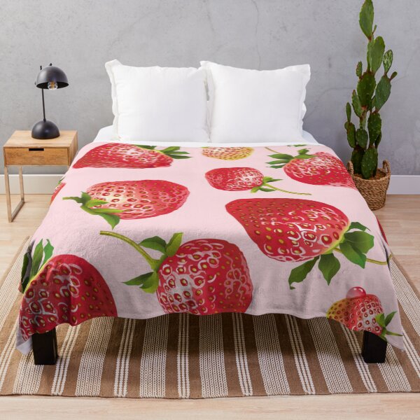 Item preview, strawberry seamless pattern designed and sold by Gurshnet68.