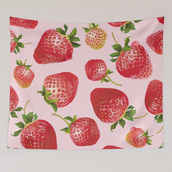 Item preview, strawberry seamless pattern designed and sold by Gurshnet68.