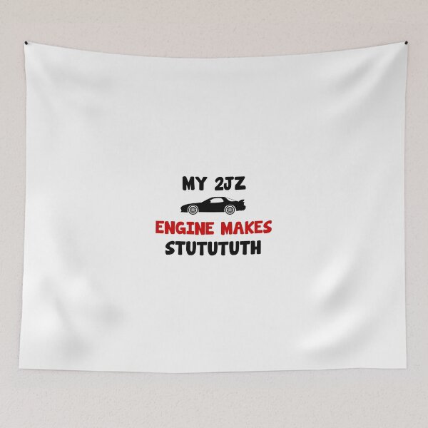 Item preview, 2JZ engine turbocharger Supra drift saying designed and sold by Onorato Bellgardt.