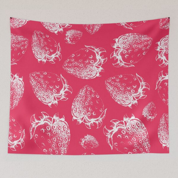 Item preview, strawberry seamless pattern designed and sold by Gurshnet68.