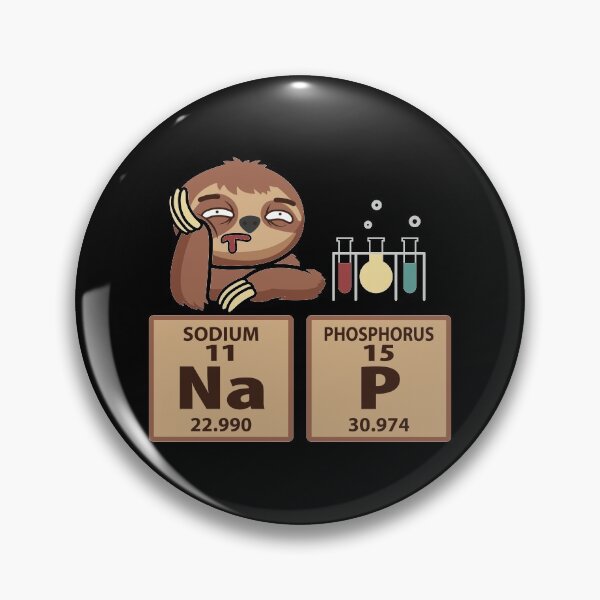 Item preview, Funny Science Chemistry Sloth Discovered Nap Periodically designed and sold by Merchking1.