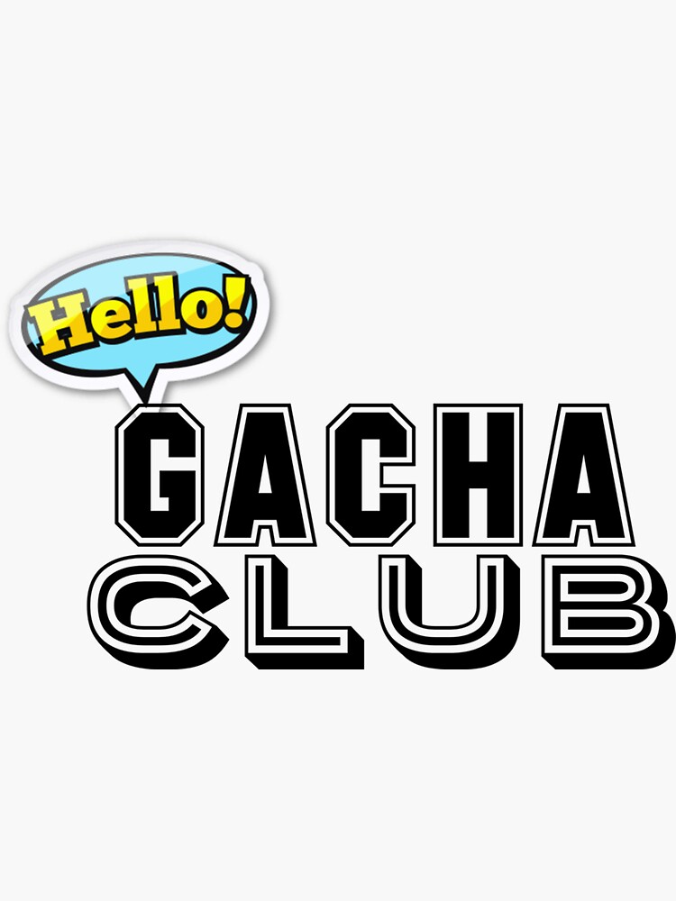 Gacha Club Sticker for Sale by HeavenNo-18