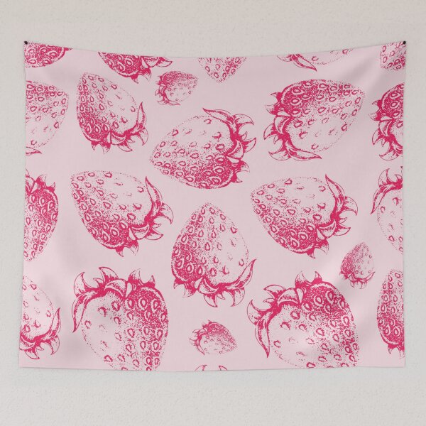 Item preview, strawberry seamless pattern designed and sold by Gurshnet68.